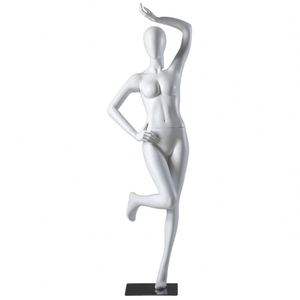 Maniquí femenino Maniquíes de cuerpo de espuma para damas Forma de vestido de exhibición de ropa - Product Image 6