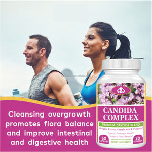 OEM Natural Candida Cleansing, Desintoxicante Herbal Intestinal, Equilibrio de Colonias Intestinales, Hoja de Orégano, Enzima Probiótica, Salud Digestiva para Adultos - Product Image 2