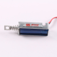 Électroaimant à traction personnalisé à forte résistance, 12V/24V CC, avec fonction de verrouillage électronique poussoir-tiroir