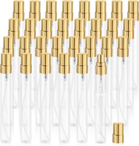 10ml 15ml <b>Mini</b> Frosted Empty Glass Spray Perfume <b>Bottle</b> with Screen Printed Matte Lids for Skin Care Serum & Custom Logo Box - Product Image 1