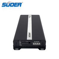 Suoer CP-8000 haute puissance 8000W RMS Audio amplificateur de voiture Mono canal classe D avec croisements