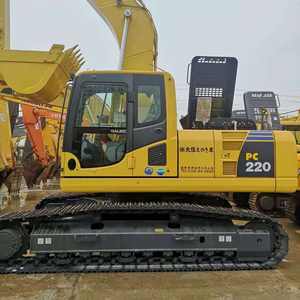 Excavatrice Komatsu d'occasion de 22 tonnes d'origine japonaise, excavatrice d'occasion Komatsu PC220LC-8 en bon état - Product Image 6