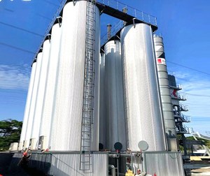 Yirong thương hiệu ngang nhựa đường bể chứa cho bitum trong nhựa đường trộn nhà máy 380V 1 năm bảo hành thấp chi phí bảo trì - Product Image 5