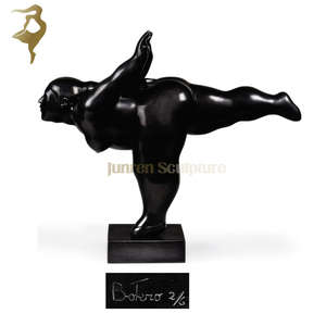 Escultura de Metal de Gran Tamaño, <span class=keywords><strong>Fernando</strong></span> Botero, Mujer Desnuda de Bronce en Caballo - Product Image 2