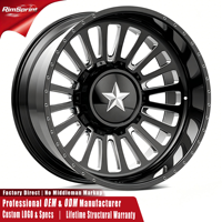 Jantes forgées American Force DC03 BANE DC 22 24 26 pouces 10 trous pour Silverado 3500 Ram 3500 F450 Ford F350 DRW