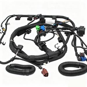 カスタマイズ可能なフルエンジン配線用ハーネスキット自動車用PVC断熱オス/メスプラスチックコネクタ工場から直接 - Product Image 1