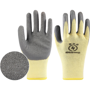 <span class=keywords><strong>Gants</strong></span> isolants en caoutchouc jaune basse tension 400V, <span class=keywords><strong>gants</strong></span> diélectriques de sécurité électrique pour électricien - Product Image 2