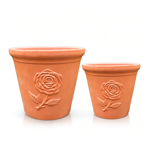 Macetas de Cerámica para Decoración del Hogar y Jardín, Macetas de Terracota sin Esmaltar para Suministros de Jardinería y Decoraciones - Product Image 4