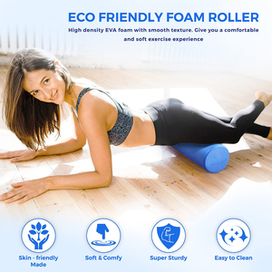 Free Sample EVA Yoga Foam Roller Custom Printed Fitness Equipment Yoga Exercise Massage Foam Roller