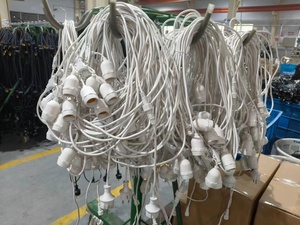 IP65 ngoài trời không thấm nước PVC dây đồng LED E27 Plug-in lễ hội trang trí S14 Festoon chuỗi đèn - Product Image 2