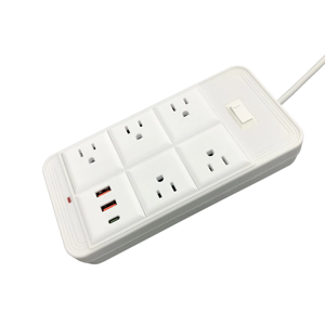 Bán buôn xu hướng mới chúng tôi loại 5 Outlet 3 USB Power Strip bảo vệ tăng - Product Image 3