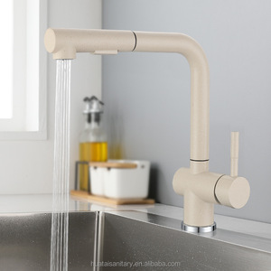 Rubinetto Commerciale Estraibile Nero con Doccetta, Miscelatore da Cucina con Spruzzatore - Product Image 3