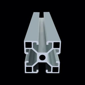 Industrial 6000 Series Aluminum Alloy European Standard 4040W Heavy-duty Perforated Frame <b>Bracket</b> with Cutting Service 40x40 - Product Image 5