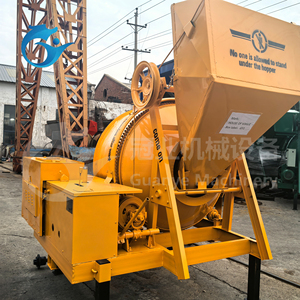 JZR320 Mezclador de Hormigón 320L Construcción Pesada Q235 Tambor de Acero Mezclador de Motor Diesel - Product Image 3