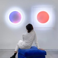 Lampe murale LED moderne en fer forgé pour salon, chambre, couloir, allée – Décoration artistique