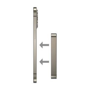 Batería Externa Portátil <span class=keywords><strong>MOMAX</strong></span> Q.MAG X1 de 10000mAh con Cargador Inalámbrico Magnético y Aleación de Aluminio para iPhone - Product Image 3