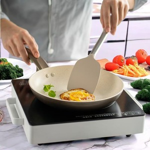 <b>Silicone</b> Spatula Set 2 Piece Heat Resistant For Stir Fry Pan Frying Non Stick Cooking Steak Spatula - Product Image 2