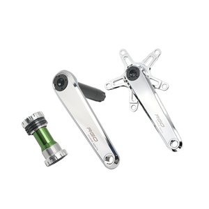 <span class=keywords><strong>Pédalier</strong></span> de vélo pliant RGO, petite plate-plate, manivelle creuse, dents à profil positif et négatif - Product Image 3