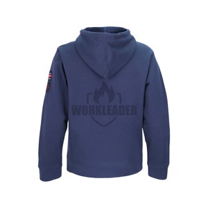Vente en gros de sweats à capuche en coton ignifuge FR, vêtements de travail légers résistants au feu, certifiés <span class=keywords><strong>NFPA</strong></span> 2112, protection de niveau B - Product Image 2