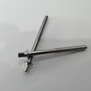 อุปกรณ์เสริมชุดกลองขายส่ง สกรูกลอง เหล็กชุบนิกเกิล M6 อุปกรณ์ฮาร์ดแวร์กลอง สกรูเครื่องกลอง - Product Image 2