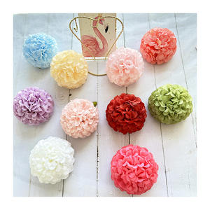 <span class=keywords><strong>MeiShan</strong></span> Boule Artificielle Hibiscus Tête de Fleur Nouveaux Produits Polyvalente Rentable Décoration de Mariage Haute Qualité - Product Image 2