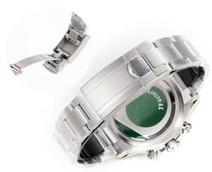 Reloj Deportivo de Lujo Unisex con Diseño Legendario, Cristal de Zafiro, Esfera Panda, Mecánico Automático, Acero Inoxidable, Luminoso, Estilo Hip Hop, 20 mm - Product Image 6