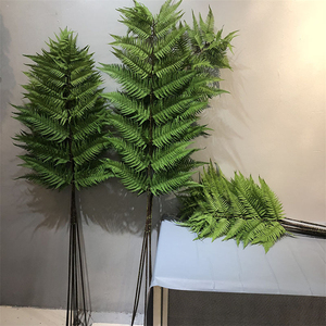 <span class=keywords><strong>Fougère</strong></span> de grande taille de haute qualité 180 cm Grandes feuilles de <span class=keywords><strong>fougère</strong></span> Plante pour la <span class=keywords><strong>d</strong></span>écoration paysagère intérieure Feuilles de <span class=keywords><strong>fougère</strong></span> artificielles Branche de feuillage <span class=keywords><strong>Ornement</strong></span> - Product Image 1