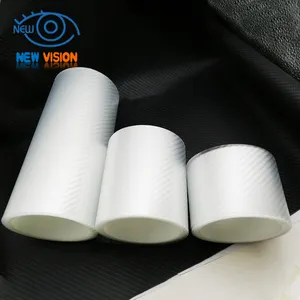 3M 3D Carbon Fiber Car Stickers DIY Paste Protector Strip Auto Door Sill Side Mirror Anti Scratch Tape Waterproof Protect Film