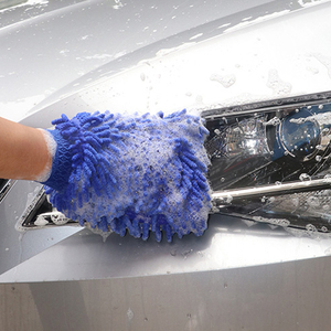 Kích thước lớn cao cấp Chenille sợi nhỏ rửa xe Mitt Scratch-Free găng tay cho xe công cụ làm sạch - Product Image 3