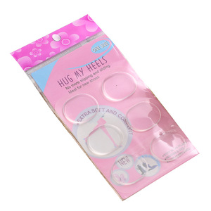 Transparent Invisible Heel Cushions Silicone Anti-Slip Washable Reusable For High Heels Sneakers <b>Leather</b> Shoes Women - Product Image 5