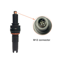 Sonde de conductivité EC REMOND, mesure TDS/salinité 0-20 000 µS/cm, sortie 4-20 mA/RS485, connecteur M12, eau de mer, IP68, OEM