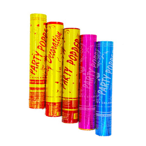 ปืนยิงกระดาษคอนเฟตติแบบหมุนได้ HLC ODM 28 38 58 68 ซม. สำหรับงานปาร์ตี้ งานแต่งงาน และงานเฉลิมฉลองต่างๆ - Product Image 3