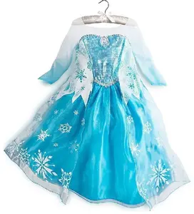 Wholesale Kids Movie Costume Cartoon Cosplay Dress Girl Festival Clothes Children Perform Garments