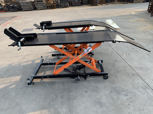 Plataforma de mesa elevadora de motocicleta hidráulica Osate 1000lbs con certificación CE - Product Image 4