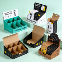 Boîtes d'emballage en carton pour jouets alimentaires avec impression numérique personnalisée, boîtes de présentation de table en carton blanc