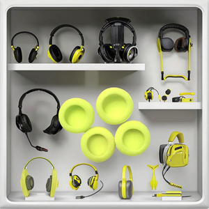 Almohadillas de espuma para auriculares PX100 ii PX80 <span class=keywords><strong>KOSS</strong></span> PP, almohadillas de esponja para auriculares de 50mm(2 pulgadas) - Product Image 1