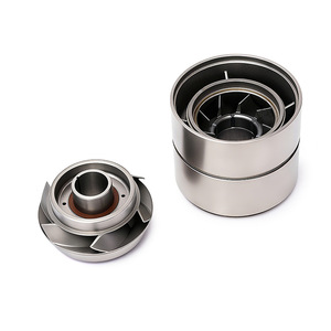 Top Cup Metal Precision Die Casting Parts 304 Stainless Steel Custom Machined Irregular Shape Bearing Components Metallurgy - Product Image 1