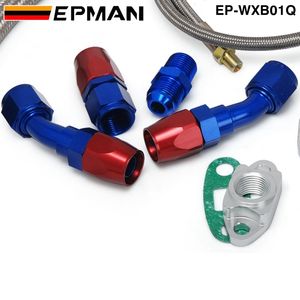 EPMAN T3 T4 T70 T66 TO4E Turbo línea de alimentación de aceite línea de retorno de aceite Kit de línea de drenaje de aceite - Product Image 4