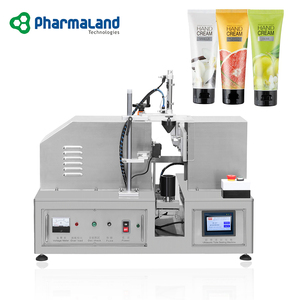 Tube Filler Sealer Plastic Tubeplastic PHX-007 Semi Automatic Hand Cream Toothpaste Tube Filler And Sealer Plastic Tube Filling And Sealing Machine