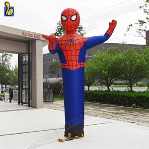 Gonfiabile a Forma di Spider-Man con Mano Salutante per Decorazioni di Feste a Tema - Product Image 2