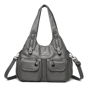 New Designer Fashion Handbag Women Large Capacity Tote Ladies Hand <b>Bags</b> <b>Soft</b> PU <b>Leather</b> and Handbags New Elegant Shoulder <b>Bag</b> - Product Image 5