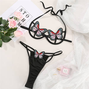 Japanische XXX Kostenlose Heiße Durchsichtige Sexy Dessous Mädchen Unterwäsche Damen-Sets - Product Image 5