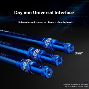 Ensemble de filet de pêche télescopique en acier au carbone souple - Tête de filet légère et rigide, canne nue, pelle à poisson pour la pêche au snapper en lac et en rivière - Product Image 5