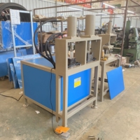 Machine à encocheuse d'angle automatique hydraulique DLX pour tubes carrés à 90 degrés, dispositif de découpe de métal en acier inoxydable, tension 220V/380V