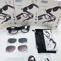 Lunettes Intelligentes G1 Max avec Traduction Vidéo, Lunettes Intelligentes aimb -g1-max 4 Go de RAM, Trois Lentilles, Lunettes Intelligentes G1 Max AI