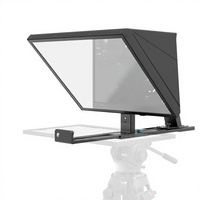 Teleprompter Jashiying JS17 Plus con Pantalla Grande, Lectura Guiada por Voz con IA, Compatible con Smartphones, Tablets y Cámaras DSLR (China)