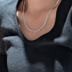 Broche-collier en argent sterling S925 bicolore à haute brillance, motif aile de plume, style rétro, élégant, tempérament exquis, pendentif luxueux - Product Image 3