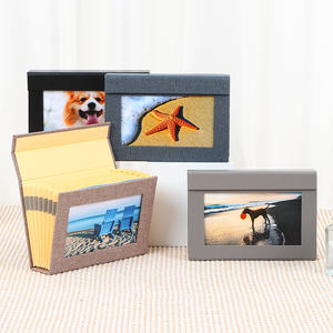 थोक कस्टम लोगो 4x6 diy परियोजनाओँ के पेपर फोटो एल्बम कपड़े जन्मदिन की शादी के परिवार फोटो संग्रह - Product Image 3