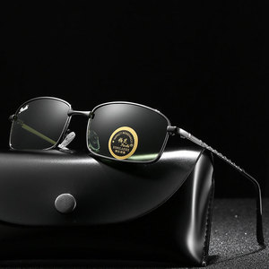 Nouvelles Lunettes de Soleil Carrées Polarisées pour Hommes <span class=keywords><strong>2020</strong></span>, Monture Complète, Idéales pour la Conduite en Extérieur, Verres Personnalisés, Vente en Gros - Product Image 1