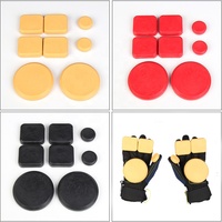 Gants de skateboard longboard en cuir pour la descente en gros, patins à roulettes pour skateboard, patins à roulettes pour skateboard